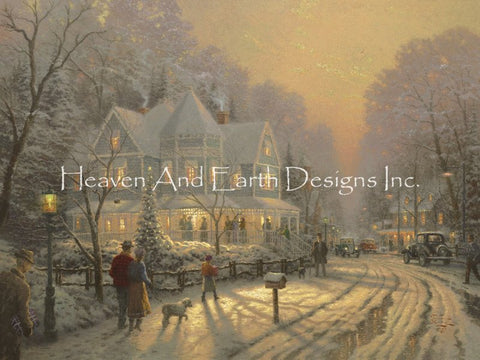 Holiday Gathering, A/Mini - Thomas Kinkade