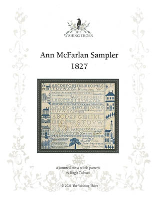 Ann McFarlan Sampler 1827