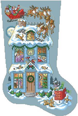 Twas the Night Before Christmas Stocking