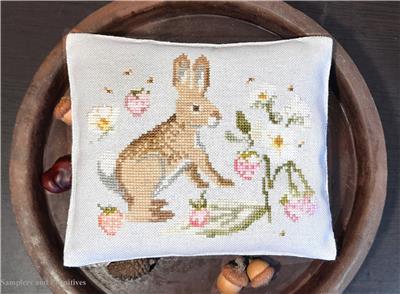 Bunny and Strawberries