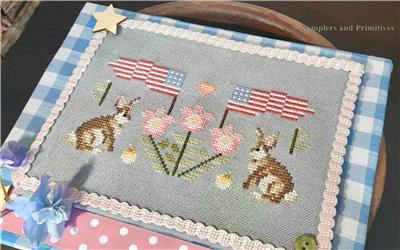 Patriotic Bunny Sampler