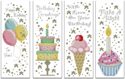 Happy Birthday Bookmarks