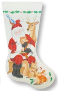 Santa and Friends