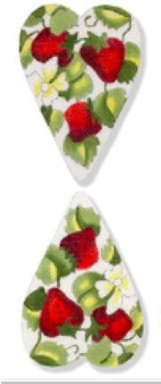 Scissor Case - Strawberries