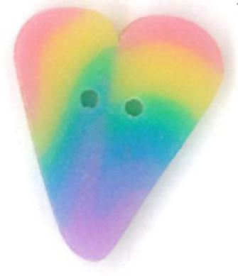Pastel Rainbow Heart