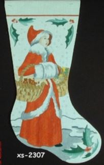 Mrs St Nick (Victorian) Stocking