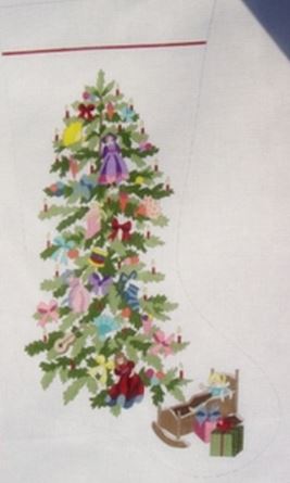 Victorian Tree Stocking