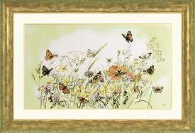 Butterflies and Flowers