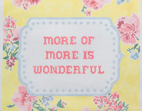 More of More is Wonderful 13M