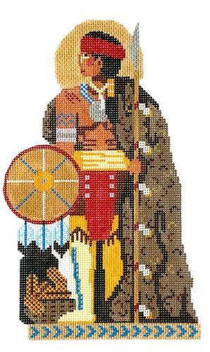 Southwest Nativity - Comanche Chief