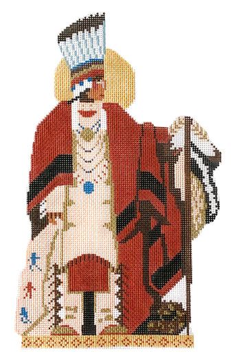 Southwest Nativity - Blackfoot Chief