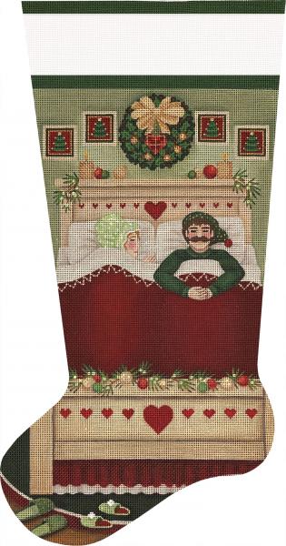 A Long Christmas Nap Stocking