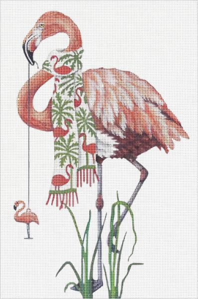Winter Flamingo