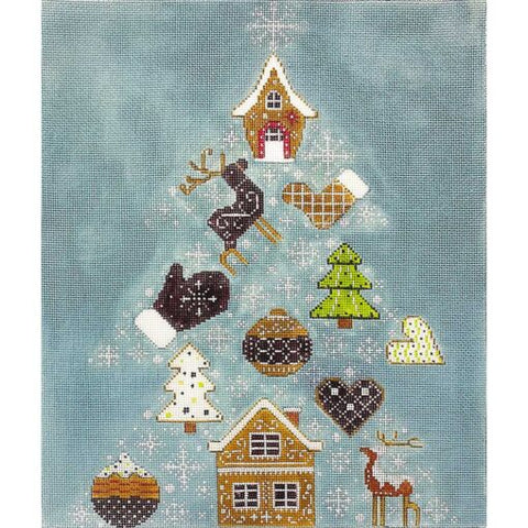 Snowflake/Gingerbread Tree