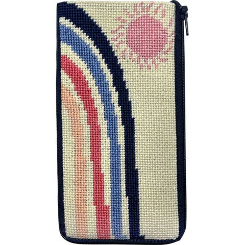 Stitch/Zip - Rainbow Eyeglass Case