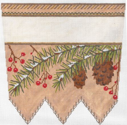 Pinecones and Berries Cuff