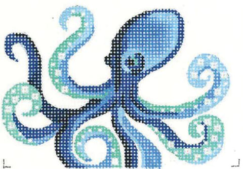 Royal Blue Octopus