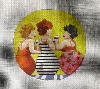Ladies Drinking Wine