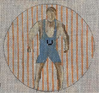 Wrestler Ornament
