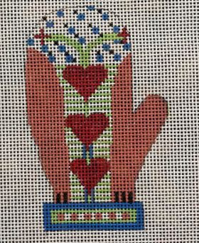 Heart Mitten 