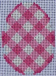 Pink Gingham Mini Egg 