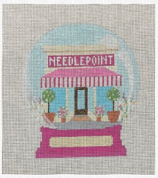 Needlepoint Store Snowglobe
