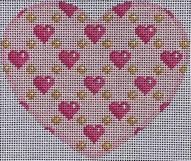 Hearts/Dots Repeat Heart