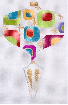 Mod Dots Bauble Ornament