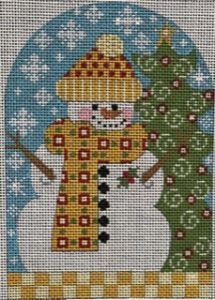 Snowman w/Yellow Scarf
