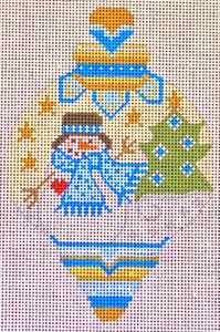 Snowman Ornament 6