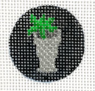 Key Ring Insert - Mint Julep