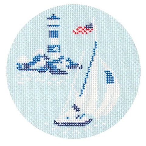 Regatta Rounds - Yacht/Lighthouse