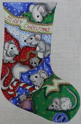 Mouse Merry Christmas Stocking