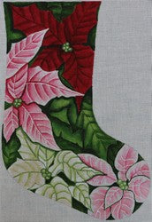 Multi Color Holly Stocking