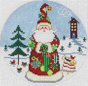 Patchwork Santa