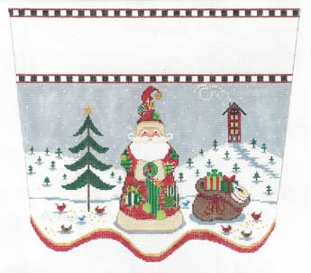 Patchwork Santa