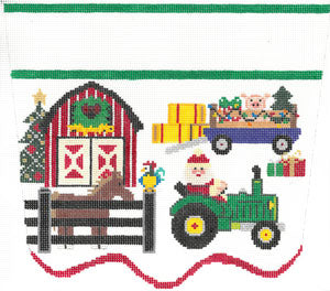Santa on the Farm