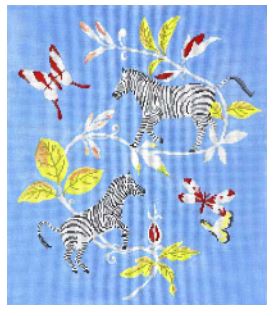 Zebras at Play