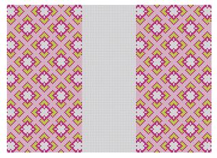 Pink Geometric Eyeglass Case