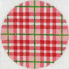 Christmas Plaid Ornament