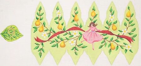 Twelve Days of Christmas Stuffed Pear - Day 9 Nine Ladies Dancing