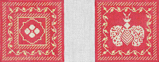 Napoleons Bee Coasters - Coral/Butter (1 and 2)