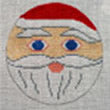 Santa Face Ornament