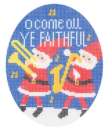 Musical Santas - O Come All Ye Faithful