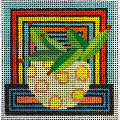 Flower Pot Coaster - 1254