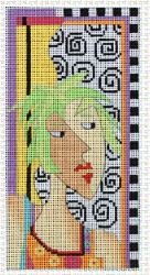 Eye Glass Case Green Hair