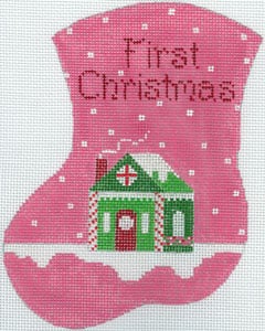 First Christmas Girl - Gingerbread House