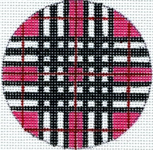 Flask - Preppy Plaid Pink