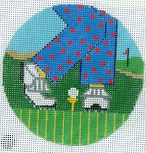 Golf Feet - Man/Polka Dot