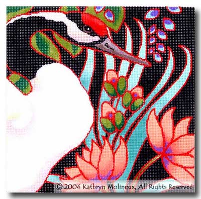 Squares - Japanese Crane
